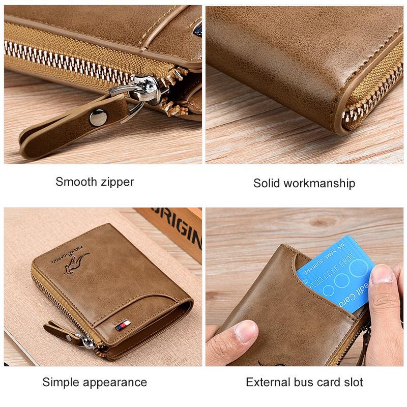 Aiks Kangaroo Wallet – Men’s RFID Blocking Wallet – Happy Shop