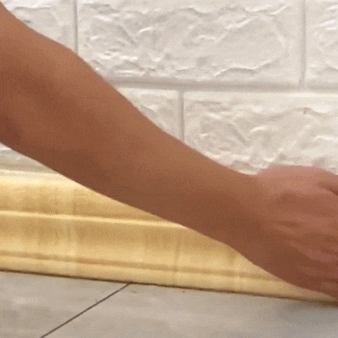 self-adhesive 3d wall edging strip