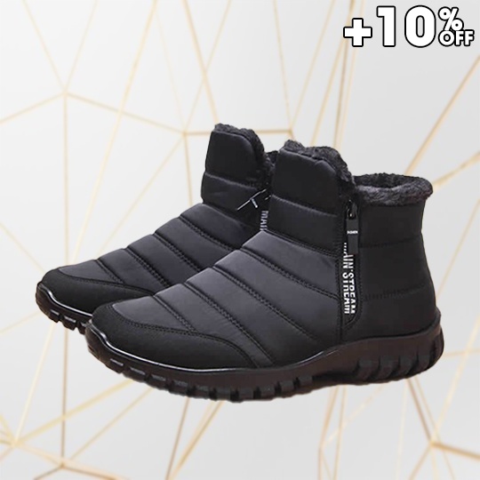 Mens Waterproof Warm Cotton Zipper Snow Ankle Boots Hot Sale 60 Off For A Limited Time 